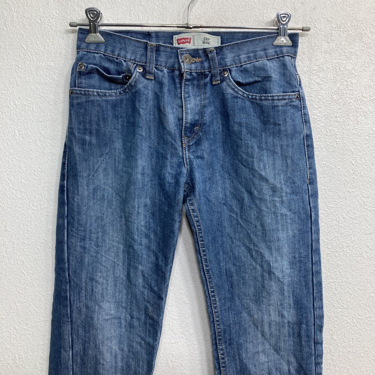 Levi's 511 デニムパンツ W28 リーバイス レディース スリムフィット ...