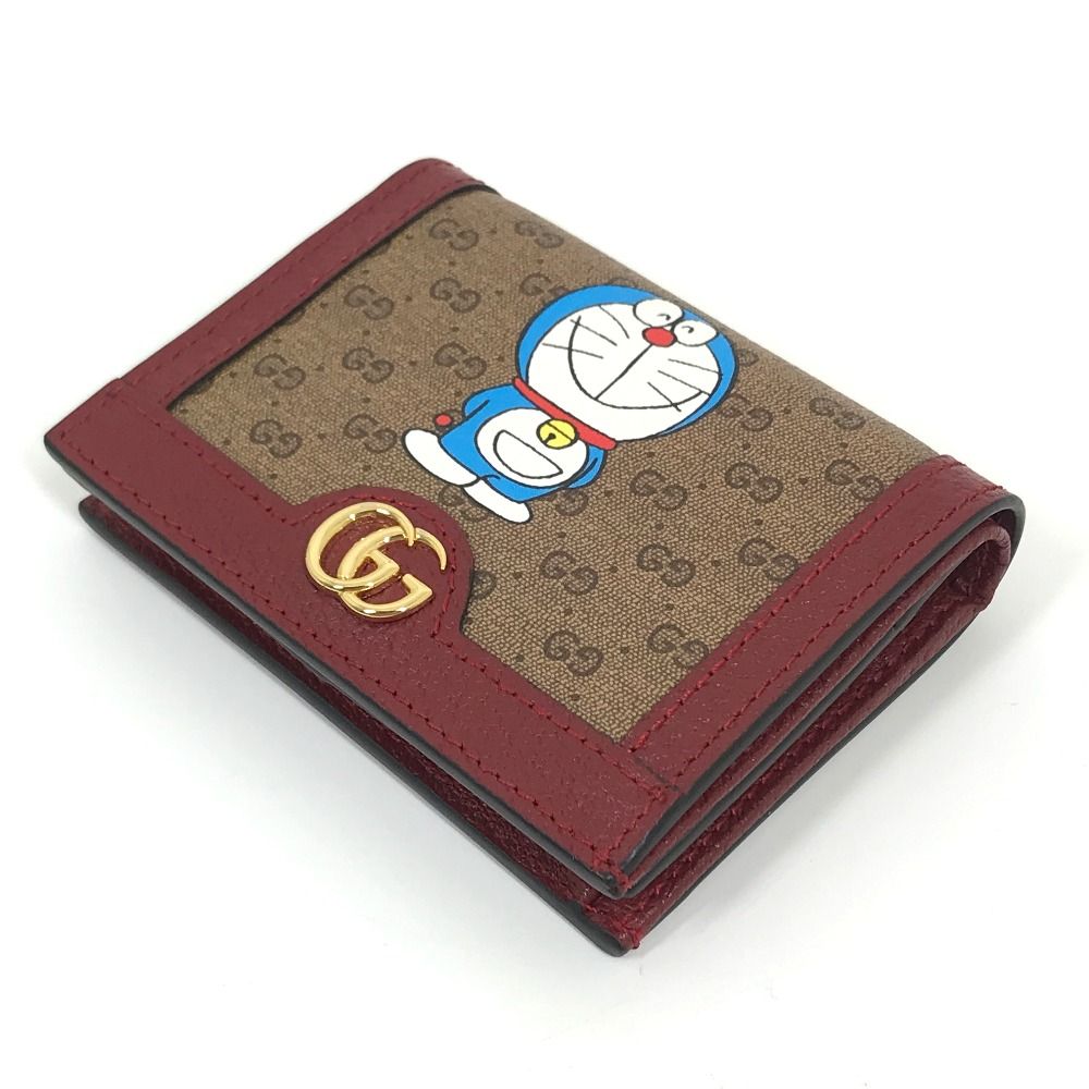 GUCCI グッチ 2つ折り財布 ドラえもん×GUCCI 647788 GG