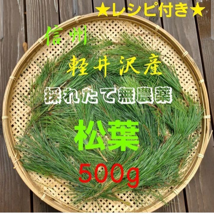 軽井沢産天然赤松松葉500g｜新芽・無農薬 - メルカリ
