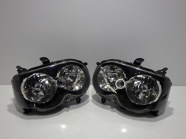 コーティング加工済 L150S L160S ムーヴカスタム 後期 ヘッドライト左右 HID 100-51786 バラスト付 250517014