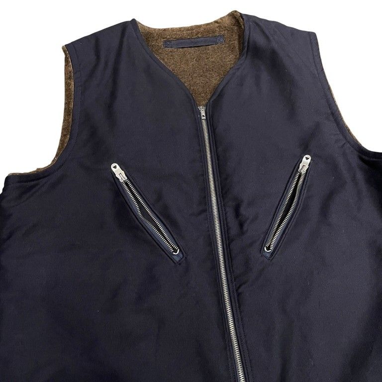 NIGEL CABOURN LEATHER DECK VEST デッキベスト Nigel Cabourn