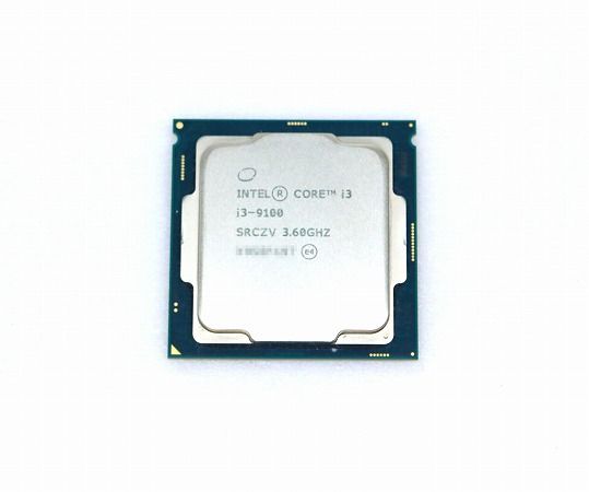 Intel Core i3-9100 FCLGA1151ソケット対応 4コア4スレッド 3.60GHz SRCZV 65W 動作確認済 中古