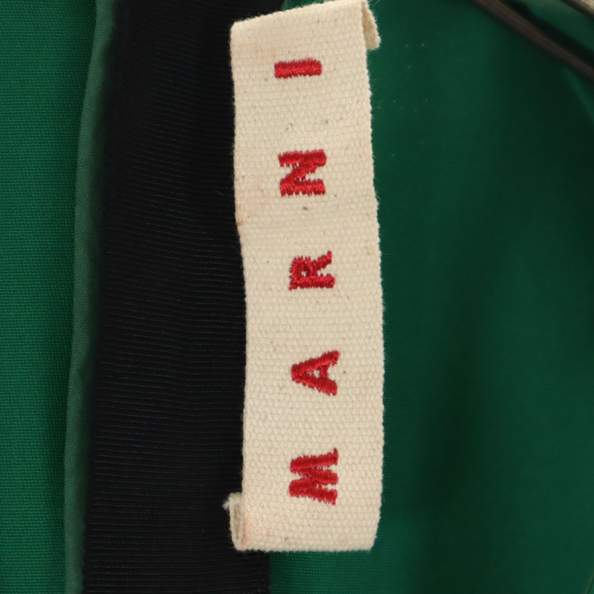 MARNI マルニ イタリア製 ノースリーブ ワンピース 36 グリーン