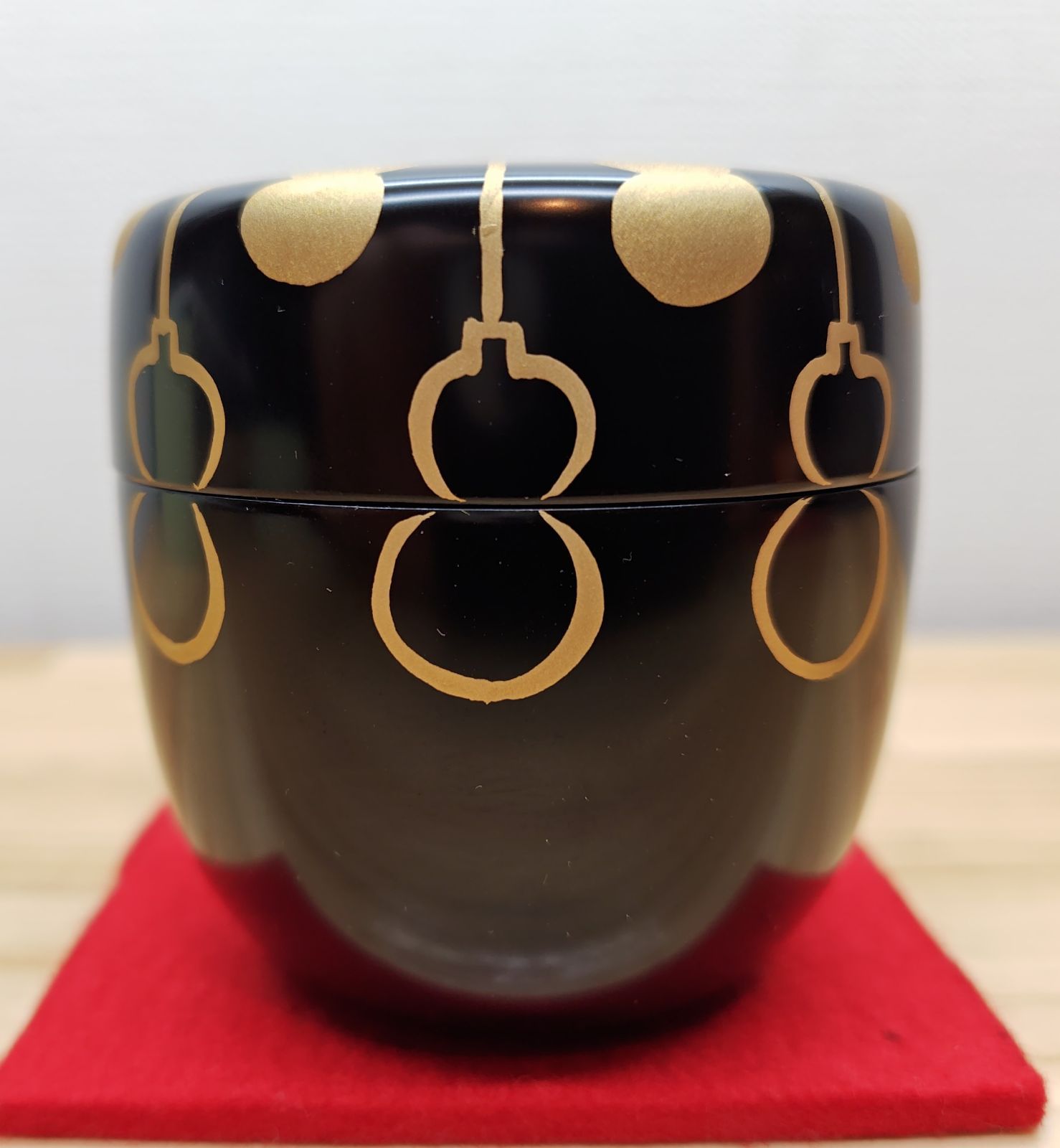 棗 瓢型 漆 茶道具 茶道具 棗 若島孝雄 瓢棗 秋草 archive vol.2棗