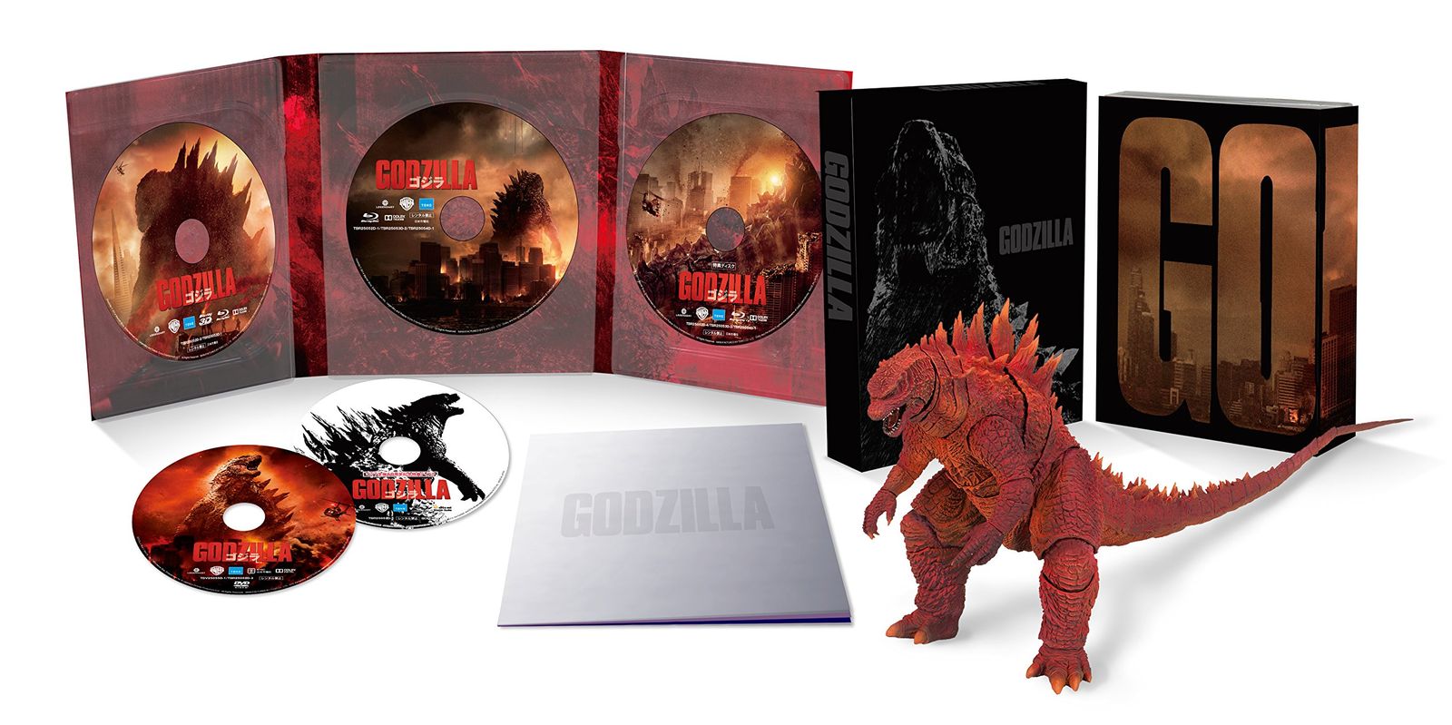 GODZILLA ゴジラ[2014] 完全数量限定生産5枚組 S.H.MonsterArts 