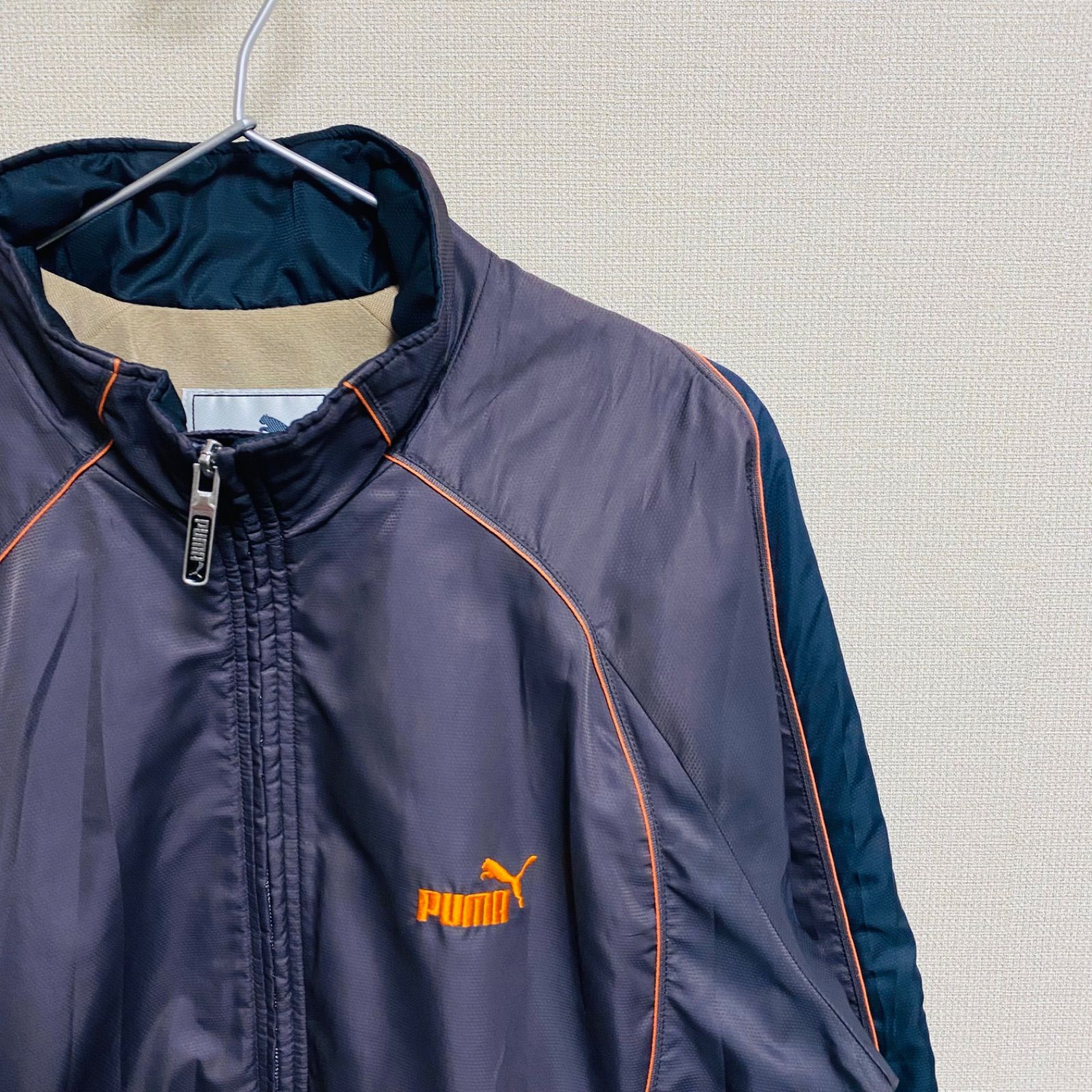 超希少】80s - 90s PUMA テクニカル ナイロン トラックジャケット 