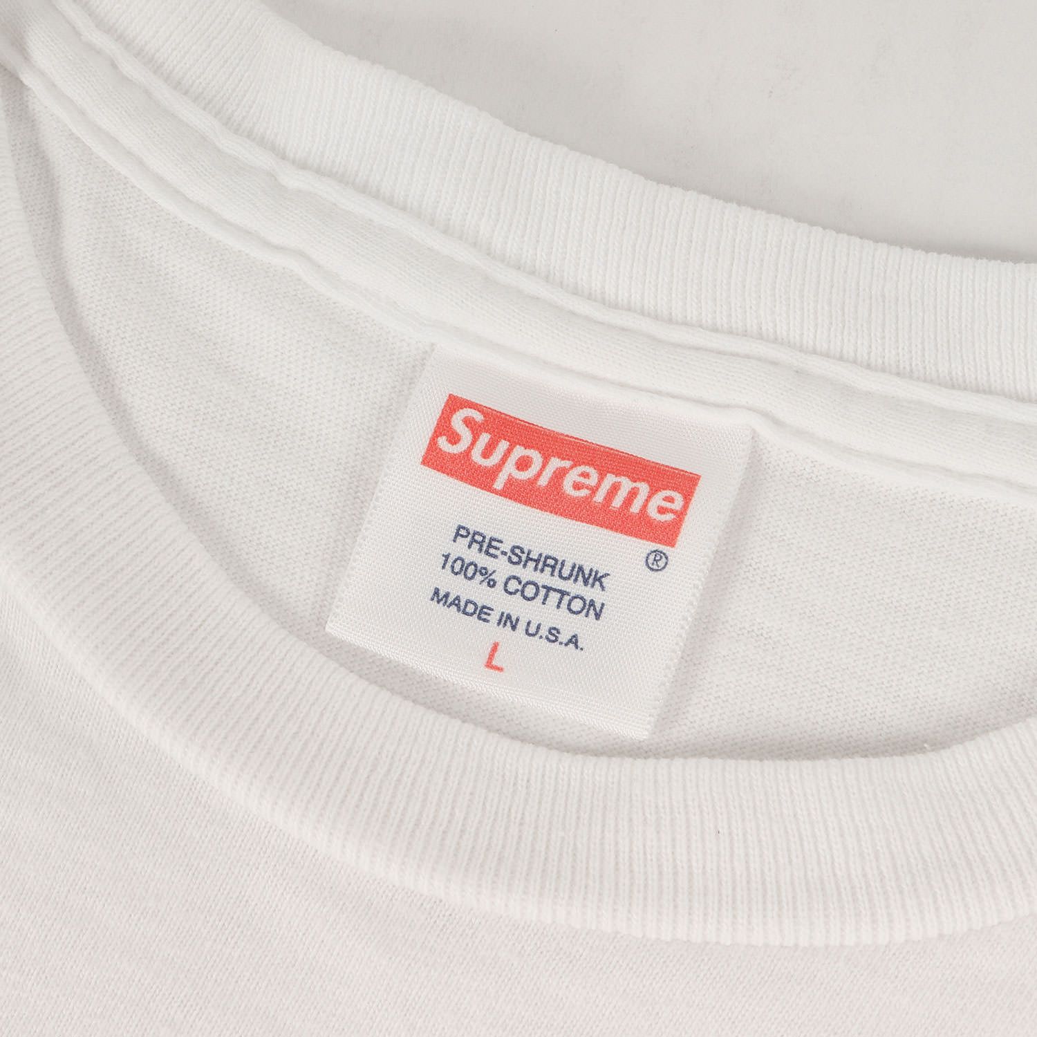 Supreme シュプリーム Tシャツ ホワイト 白 サイズ:L