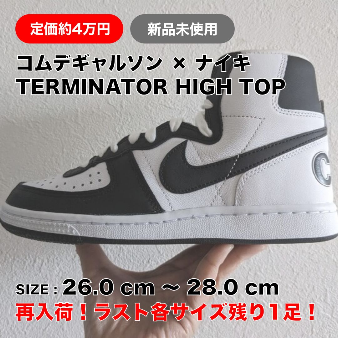 COMME DES GARÇONS X NIKE TERMINATOR BLACK - Resonant The Sneaker