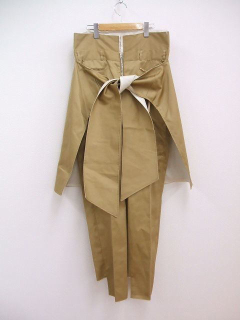 Midorikawa 定価64900円 MID22SS-P08B サイズM パンツ べージュ メンズ ミドリカワ 2-1208M
