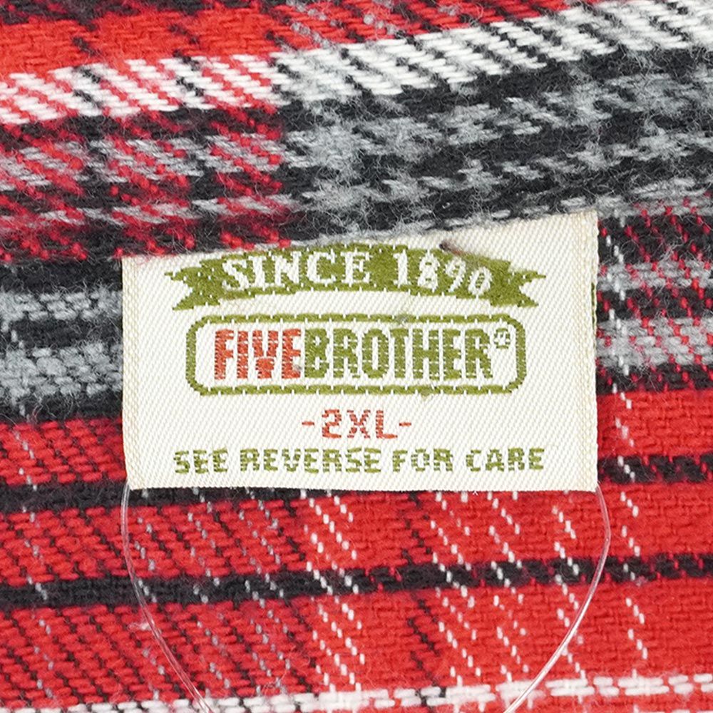 ファイブブラザー FIVE BROTHER 90s 90年代 ヘビーネルシャツ