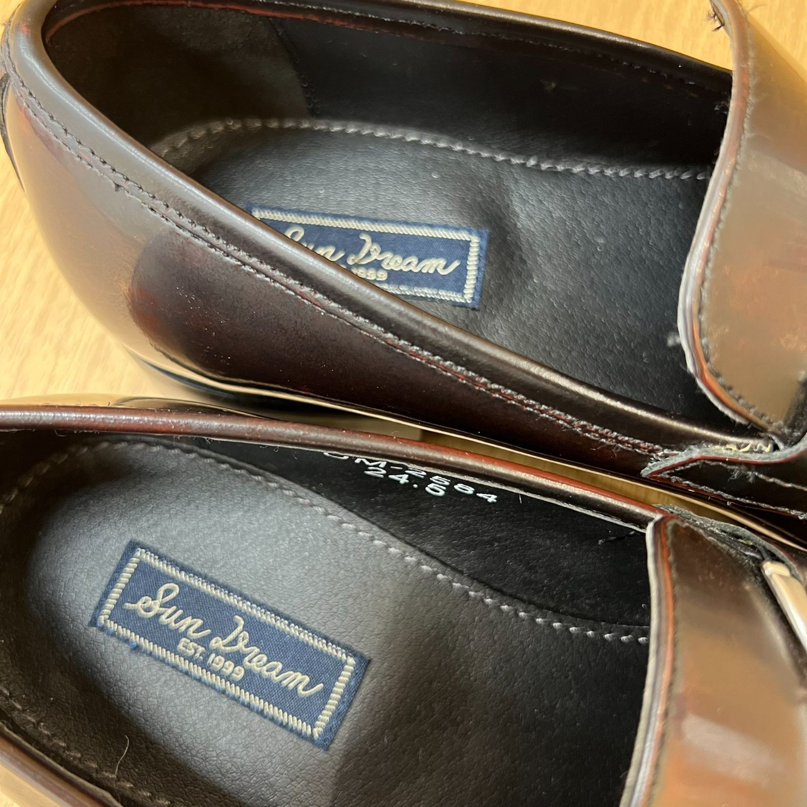 Sun Dream レザーシューズ ビジネスシューズ 24.5cm ほぼ未使用