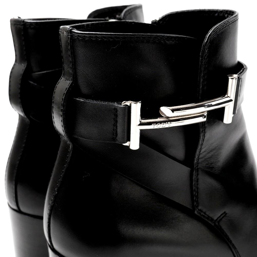 □美品□TOD'S トッズ ブーツ サイズ35 2/1 ショートブーツ