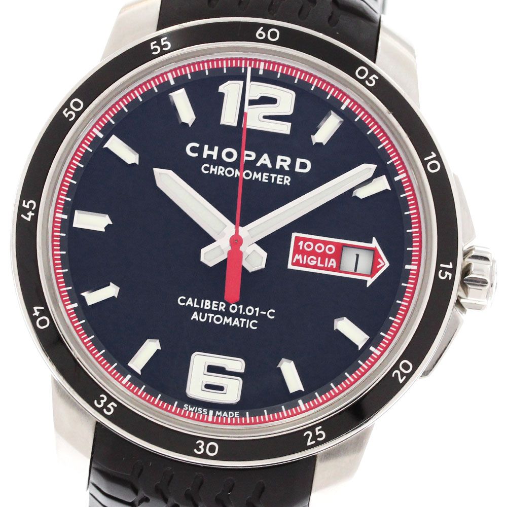 ショパール Chopard 8565 ミッレミリア GTS デイト 自動巻き メンズ_883457