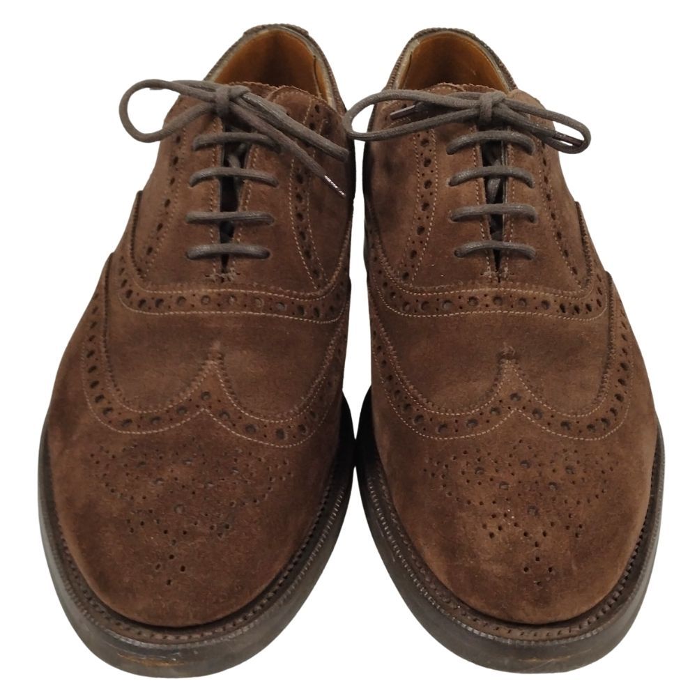 EDWARD GREEN エドワードグリーン カドガン セミブローグ シューズ ドレスシューズ ブラウン サイズ UK6 US6.5 24.5cm 正規品 | 40634