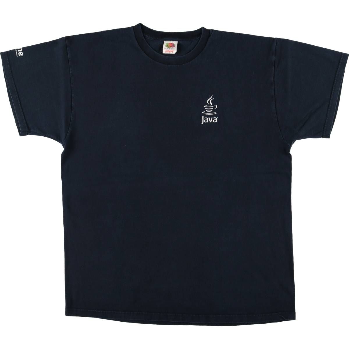 古着 フルーツオブザルーム FRUIT OF THE LOOM JAVA アドバタイジングTシャツ メンズXL相当|eaa582610