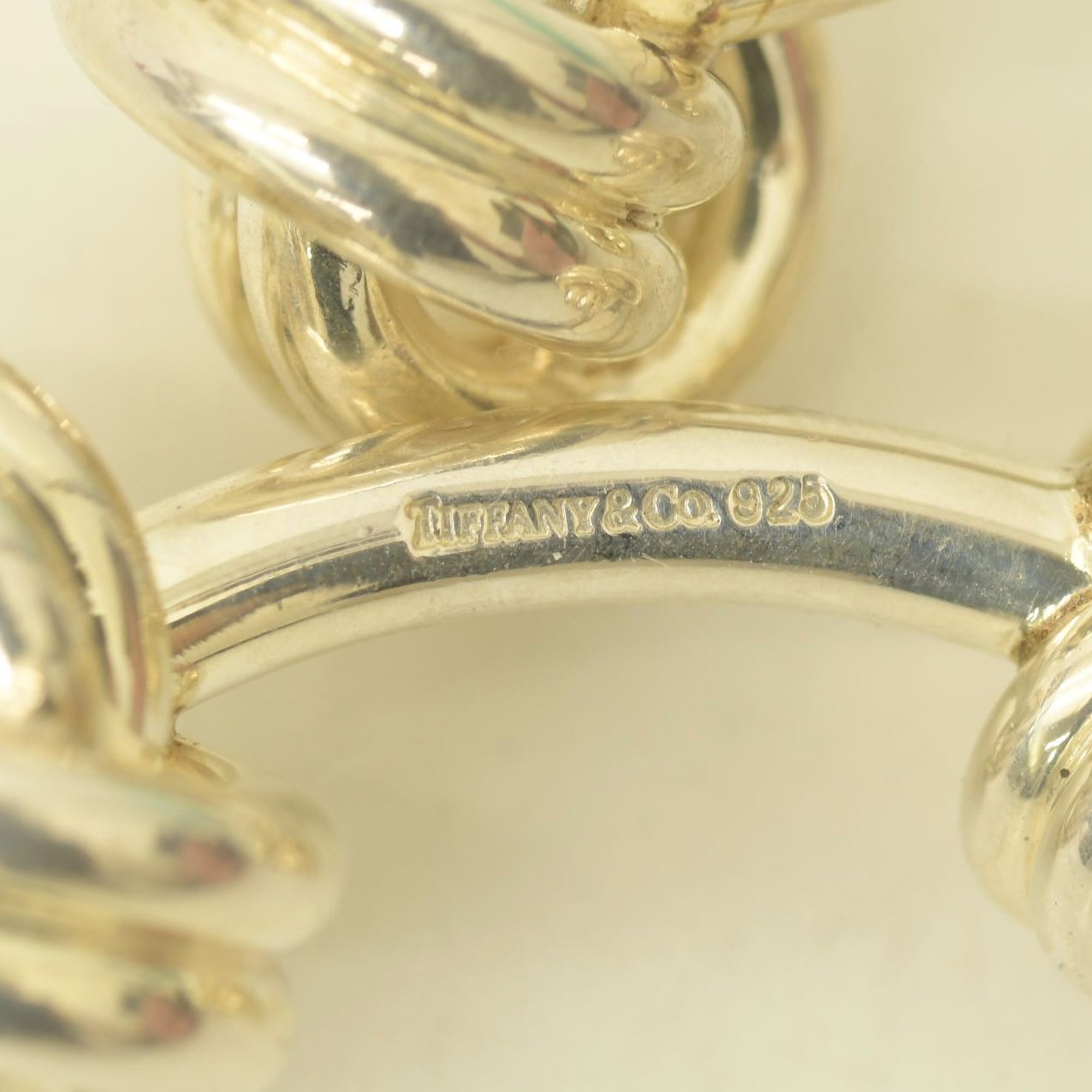 Tiffany & Co. ティファニー 925 ツイスト ノット カフス