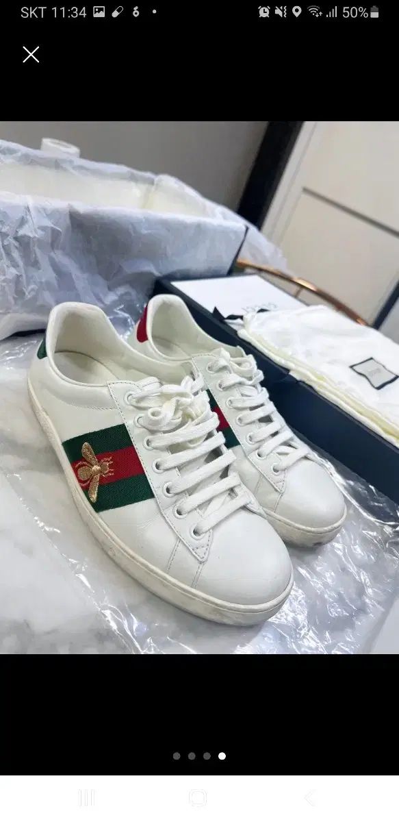 【雷市場（ポンジャン）商品韓国直送】GUCCI(グッチ) みつばち スニーカーズ