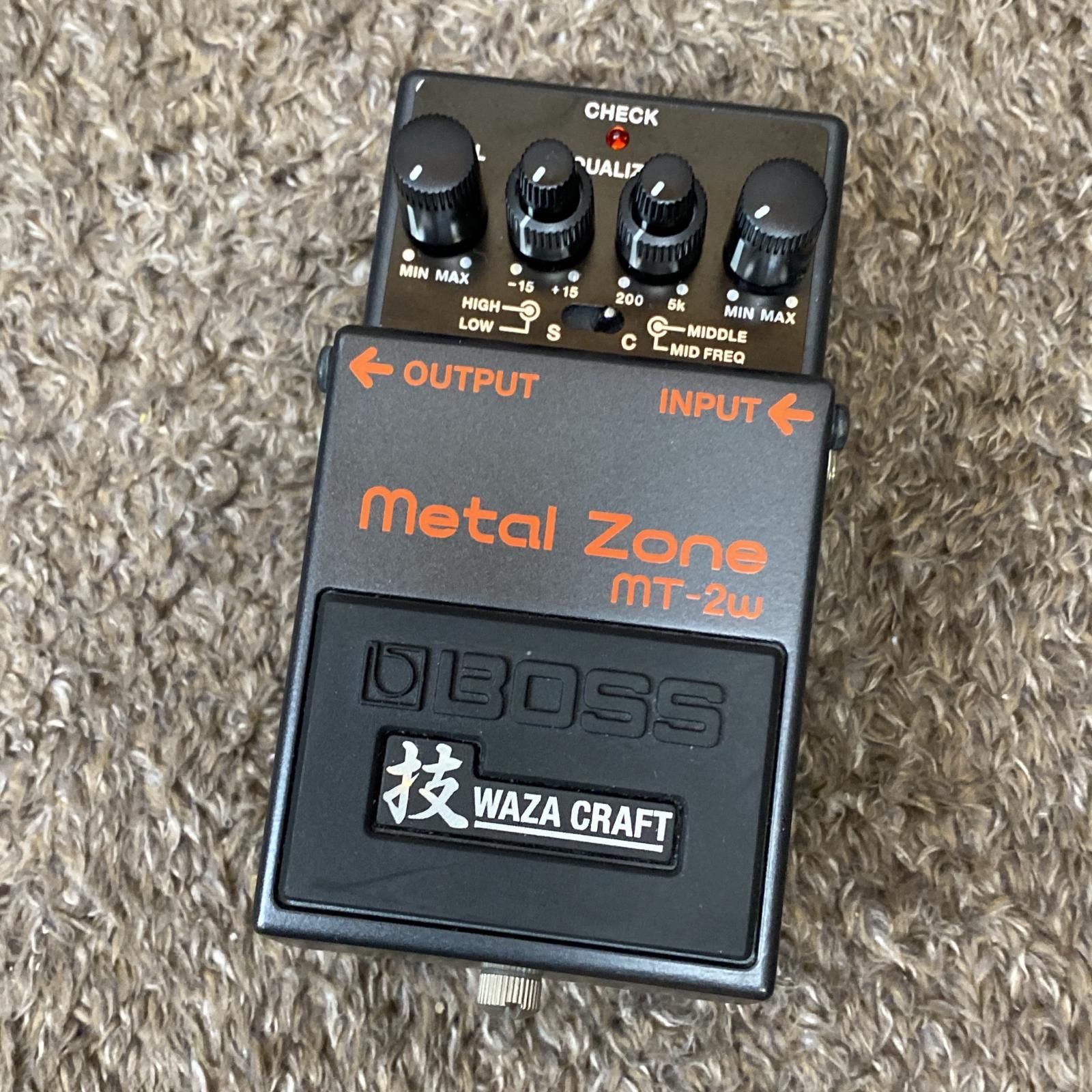 尾張小牧店 楽器 BOSS | ボス エフェクター MT-2W Metal Zone 技 WAZA CRAFT 472