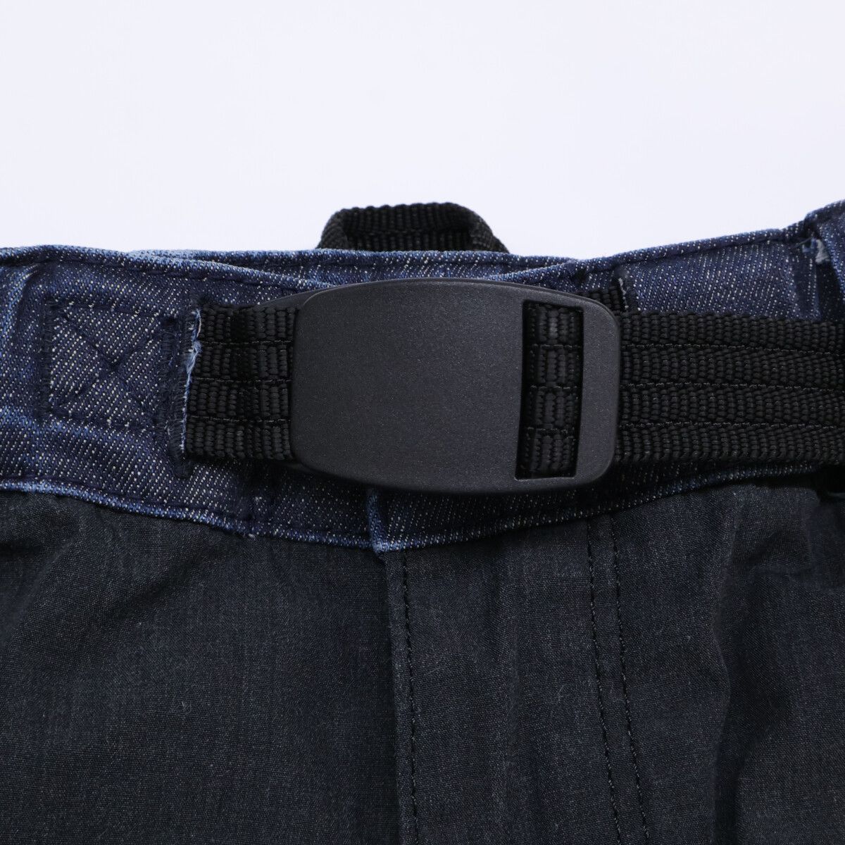 NANGA ナンガ ×HAKU HK-S 122 ワンウォッシュ スリーディメンションテーパードパンツ M