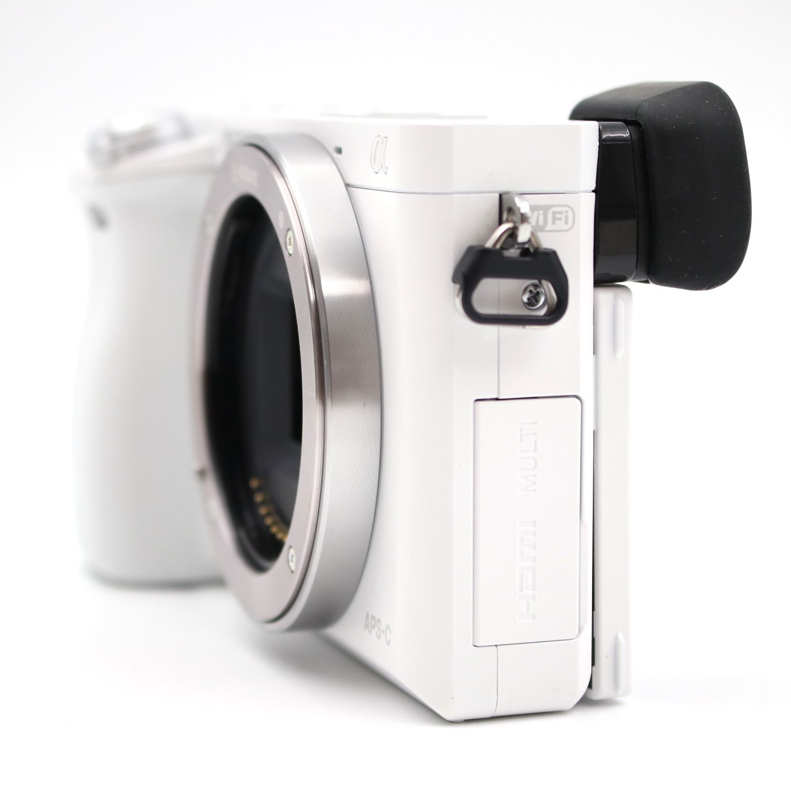 □シャッター数4090枚！新品同様□ SONY α6000 ボディ ホワイト