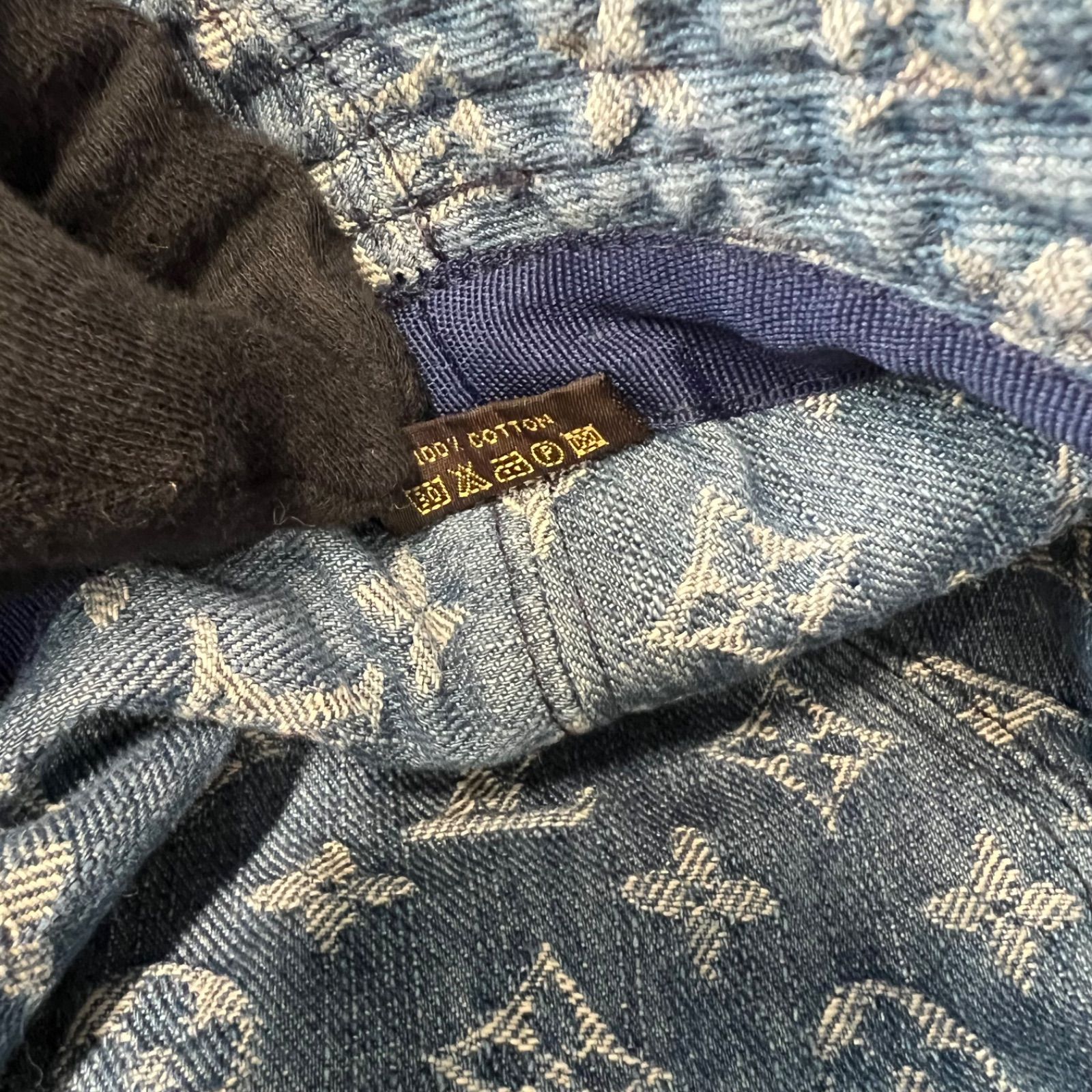 Louis Vuitton シャポー・モノグラム　デニム　バケットハット ルイ・ヴィトン(LOUIS VUITTON)ルイ・ヴィトン シャポー