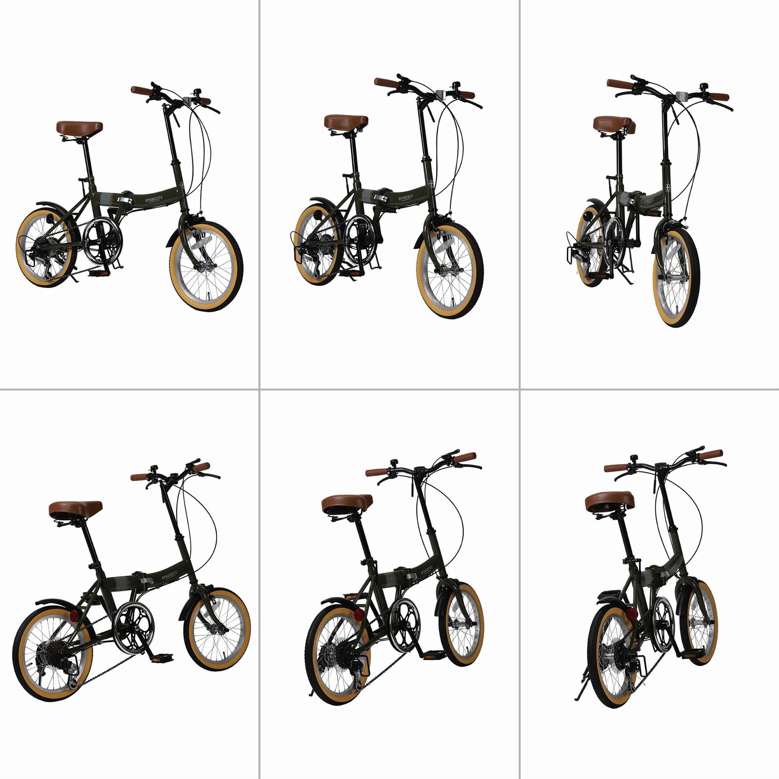 シマノ製サムシフト6段変速 お洒落な3色