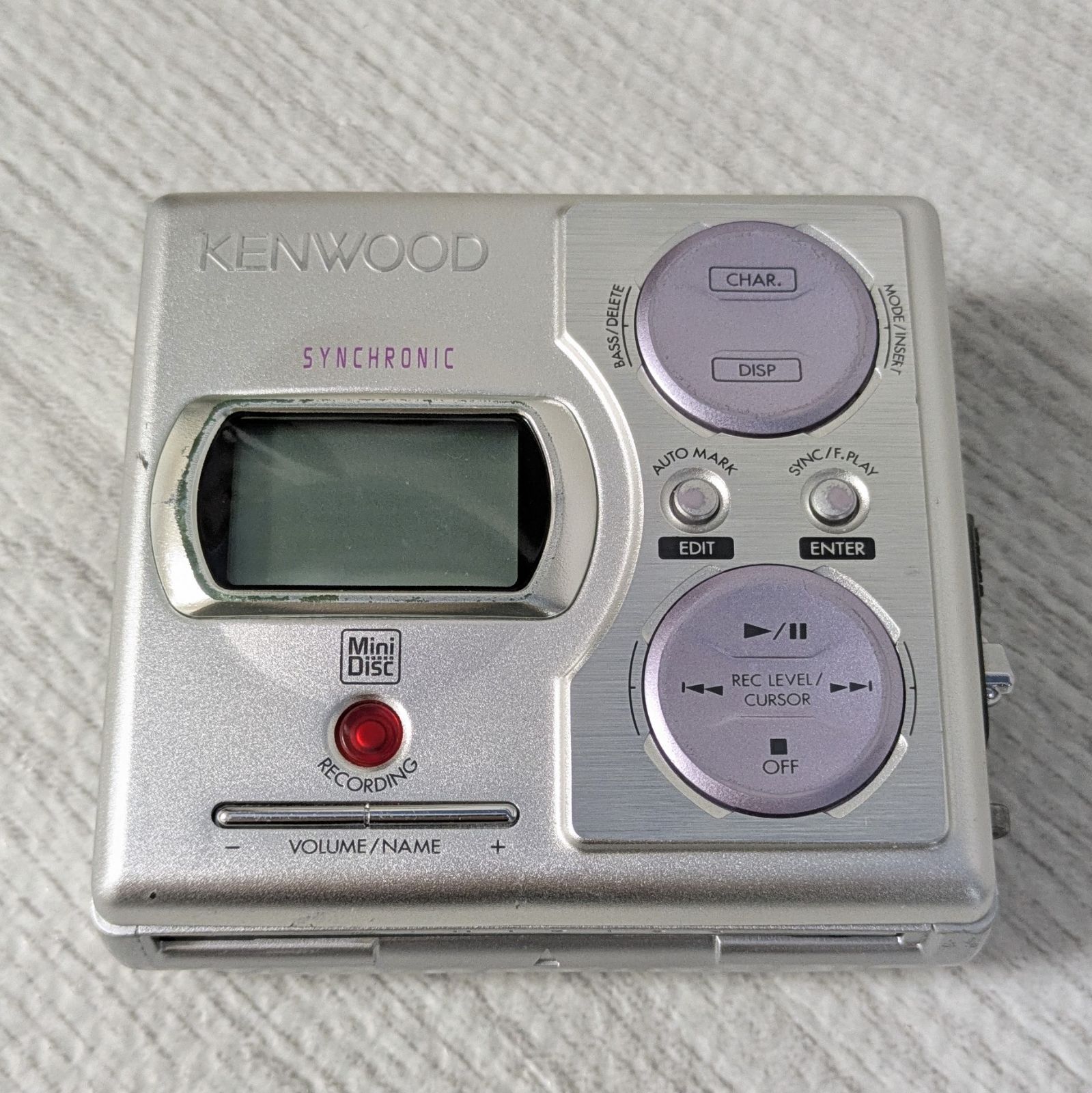 KENWOOD ケンウッド MDプレイヤー DMC-K7R 録音機能付