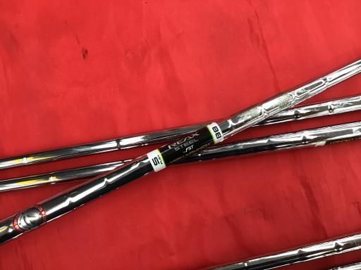 M2. REAX STEEL 88 S. 純正シャフト　4番からPまで。 M2. REAX STEEL 88 S. 純正シャフト4番からPまで。