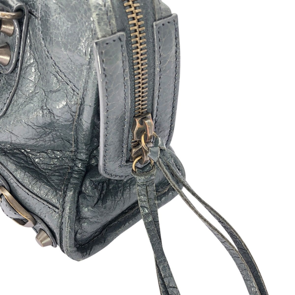 中古】 BALENCIAGA バレンシアガ ミニ シティ クラシック 300295