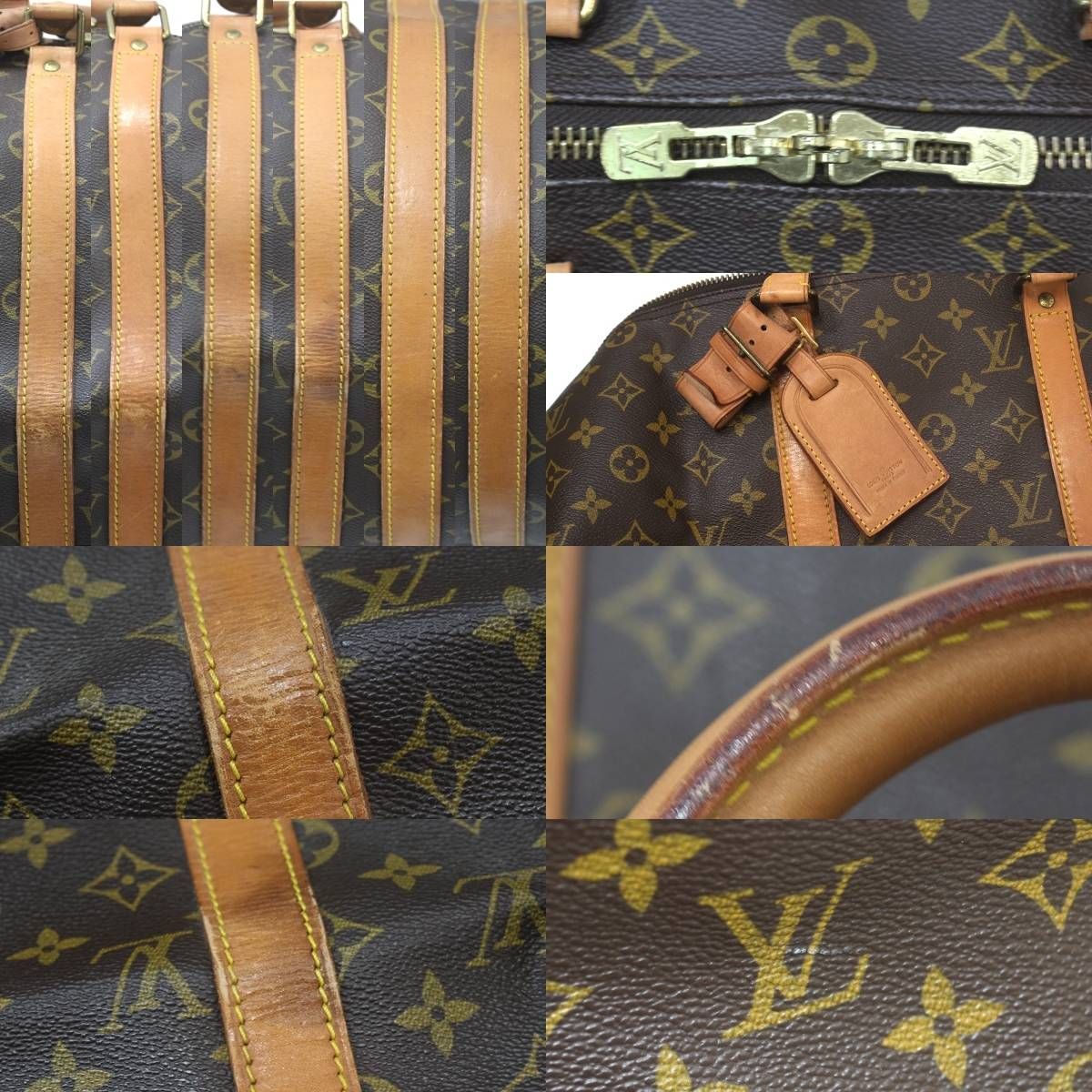 Louis Vuitton モノグラムボストンバッグ　汚れ　傷有り LOUIS VUITTON 【中古】ルイヴィトン ボストンバッグ キーポル50