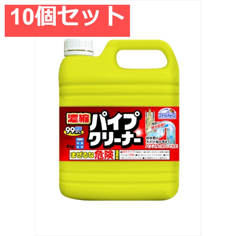 スマイルチョイス大容量濃縮パイプクリーナー 10個セット