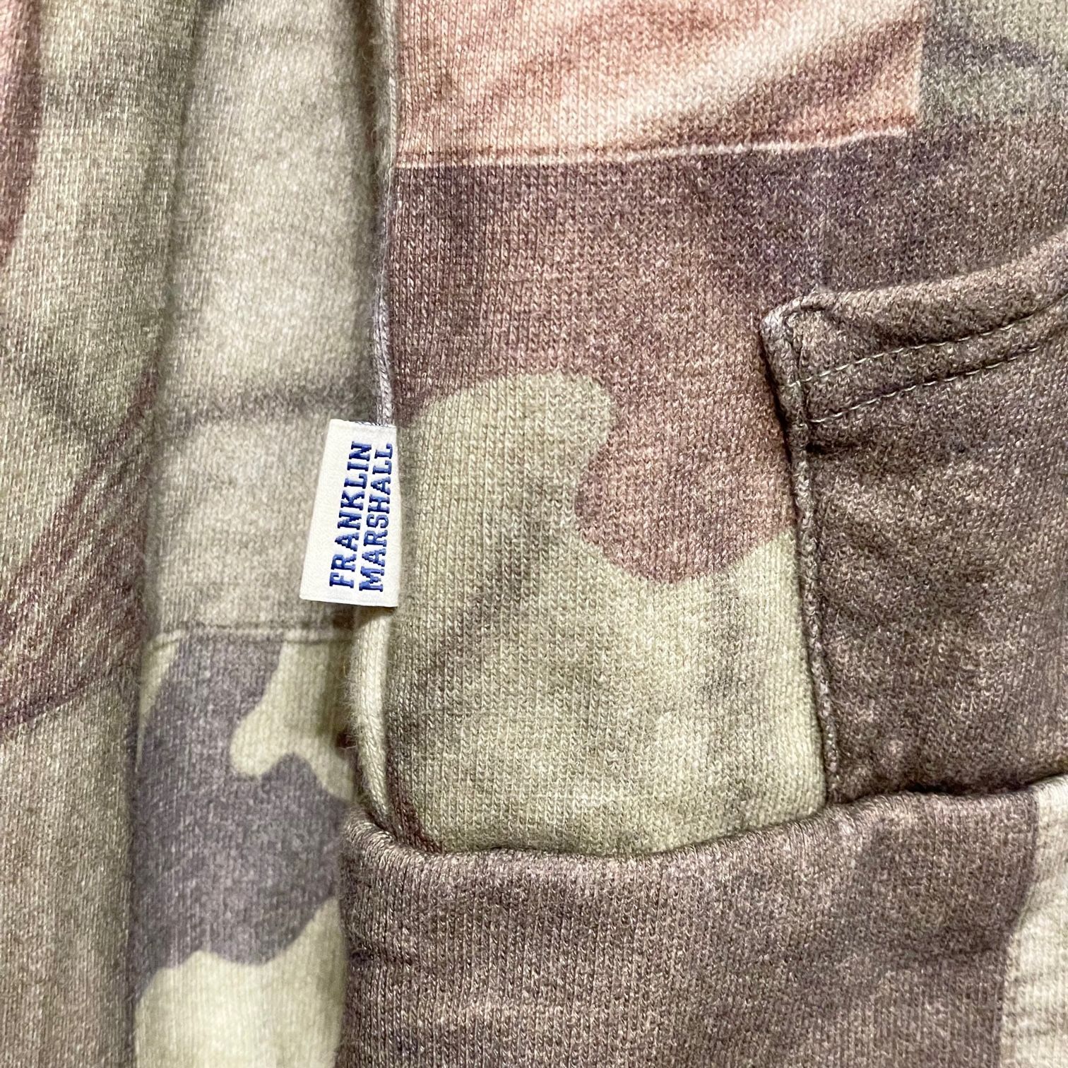 MADE IN ITALY製 FRANKLIN MARSHALL LAB パッチワークプリント 