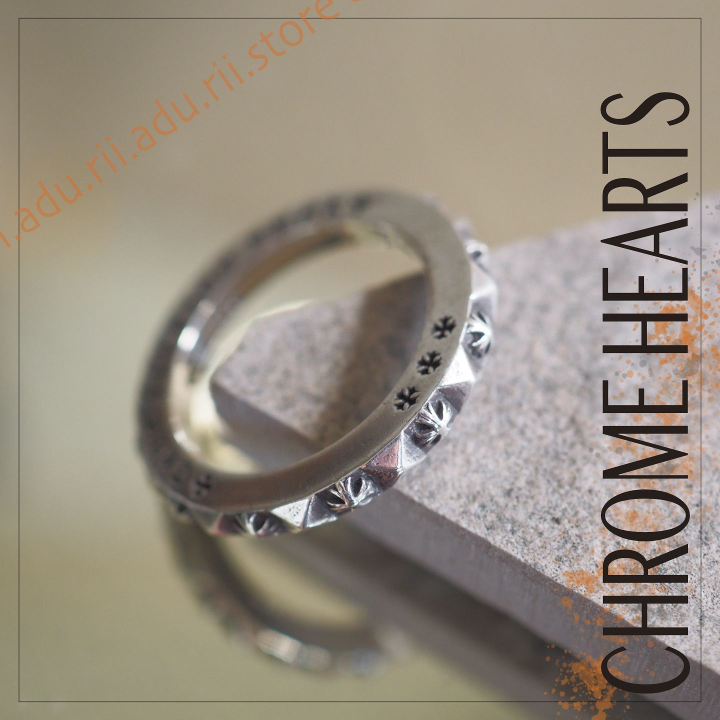 CHROME HEARTS クロムハーツ TFP PLUS PUNK RING TFPプラス パンク ...