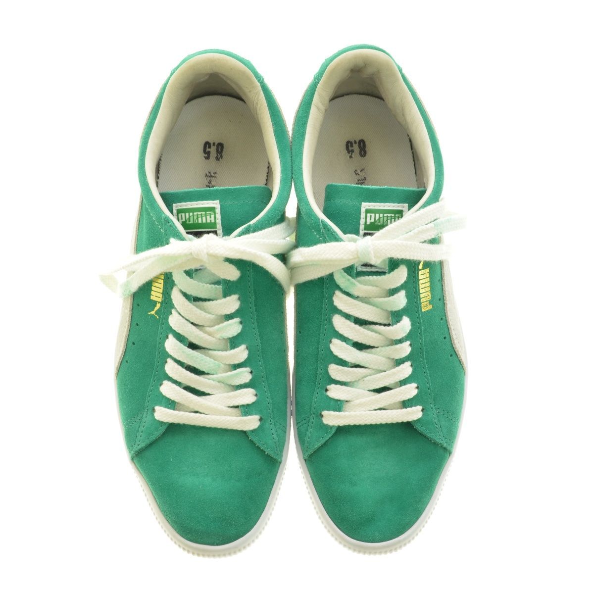 27.5cm【PUMA】36594201 SUEDE 90681 KELLY GREEN スエード