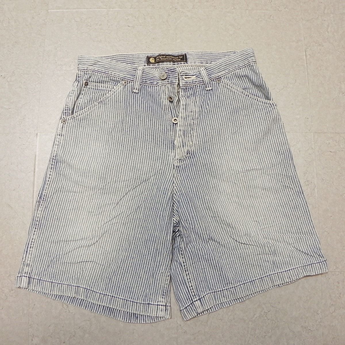 j907☆ 日本製 Carhartt カーハート 0780 ヒッコリー ストライプ