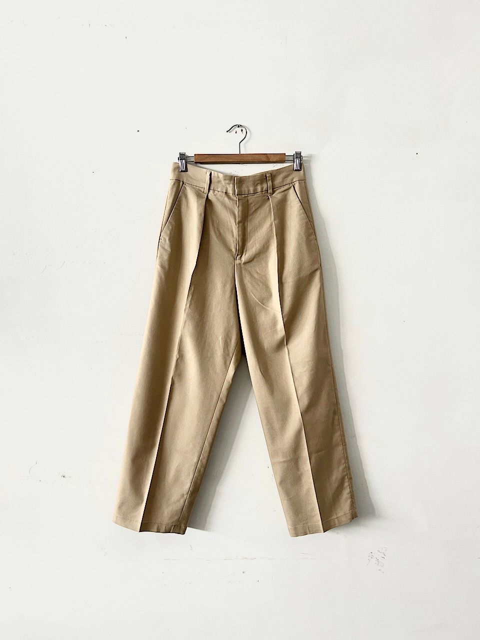 美品】ROPE PICNIC コットン混タックパンツ ベージュ - メルカリ