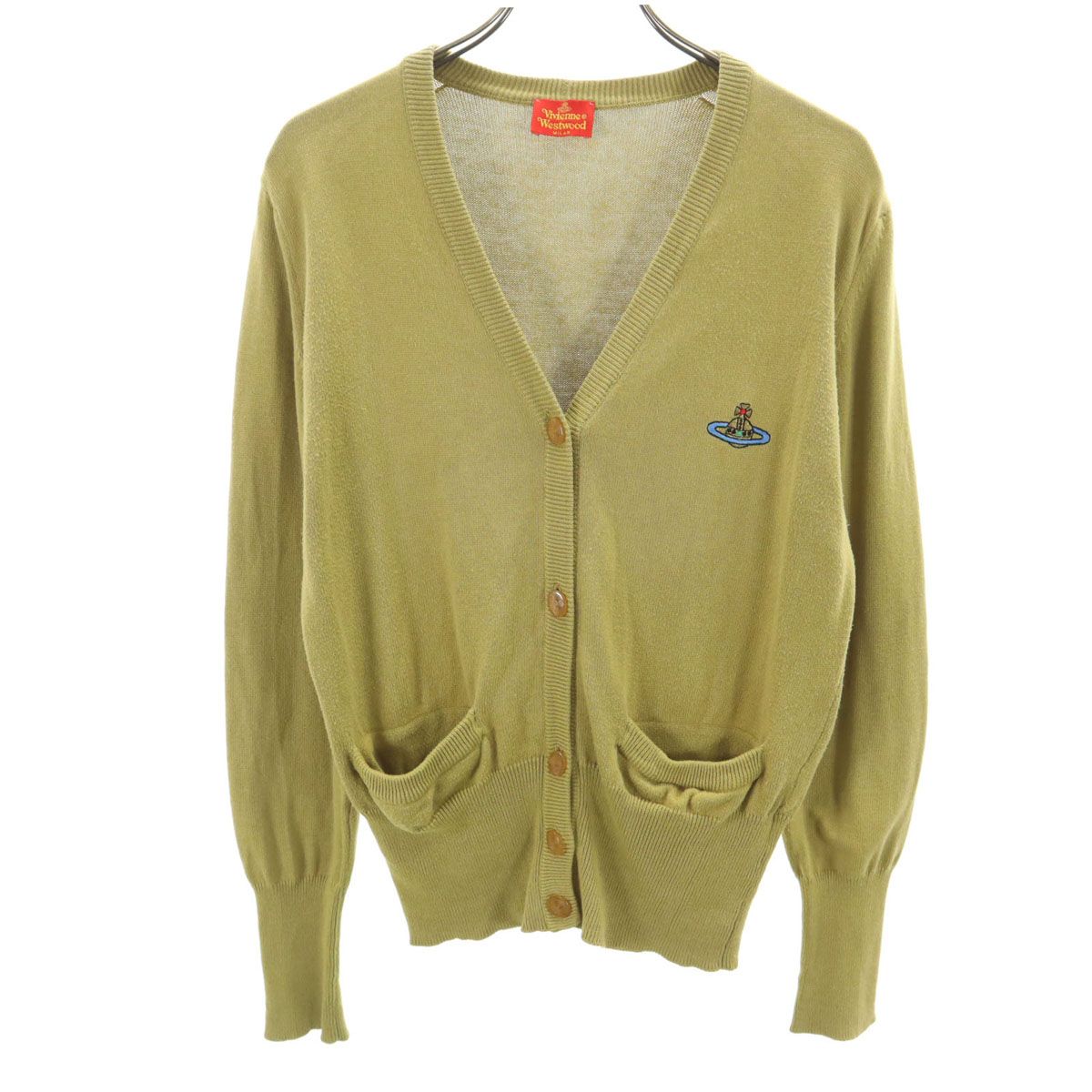 Vivienne Westwood 長袖ニット 黄色 レットレーベル ミラ