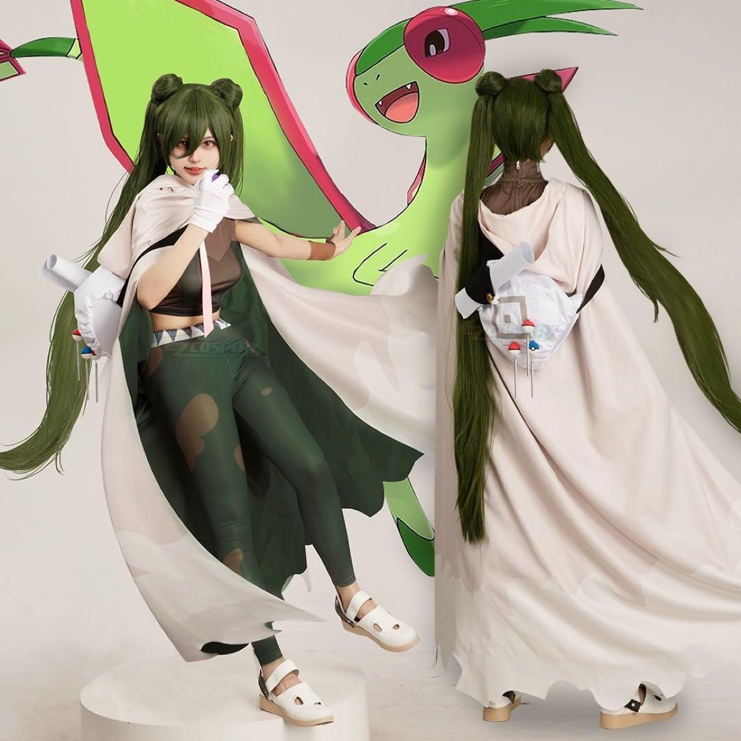 新品未使用 初音ミクxポケモン ポケミク じめん コスプレ衣装