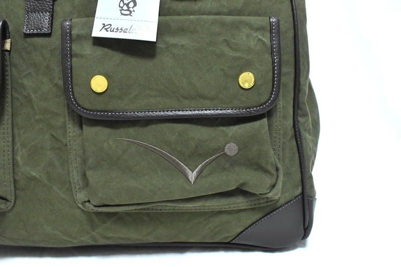 新品 Russeluno GOLF ボストンバッグ 定価9万9000円 ラッセルノ