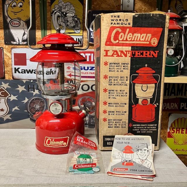 コールマン Coleman ランタン 1967年7月 200A パテペン