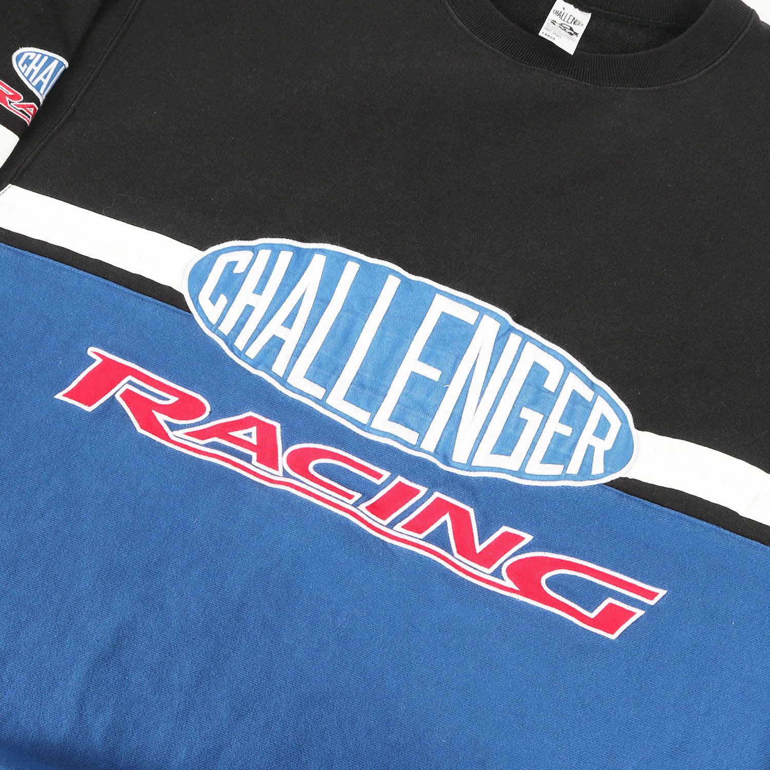 CHALLENGER チャレンジャー スウェット ブラック ブルー サイズ