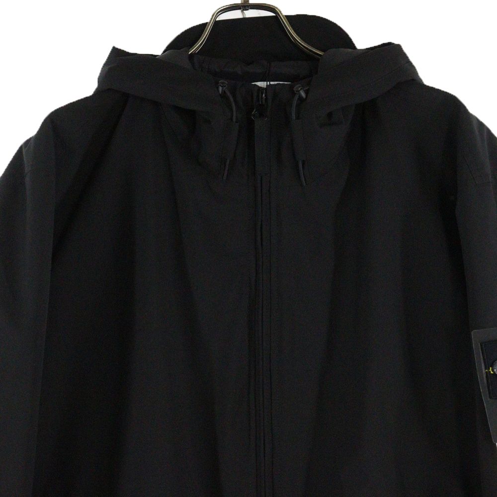 STONE ISLAND ストーンアイランド ストコンパスバッジ付き フード付きジャケット K1S154100047S0A27 ブラック KANDAIZUMI_COM