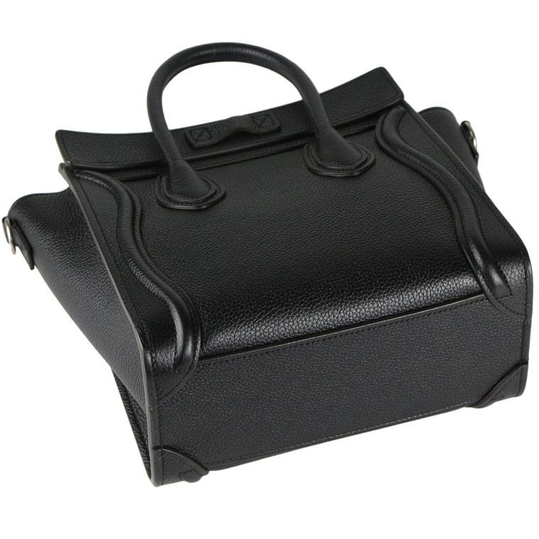 CELINE セリーヌ ラゲージ ナノショッパー 2WAY バッグ ハンドバッグ