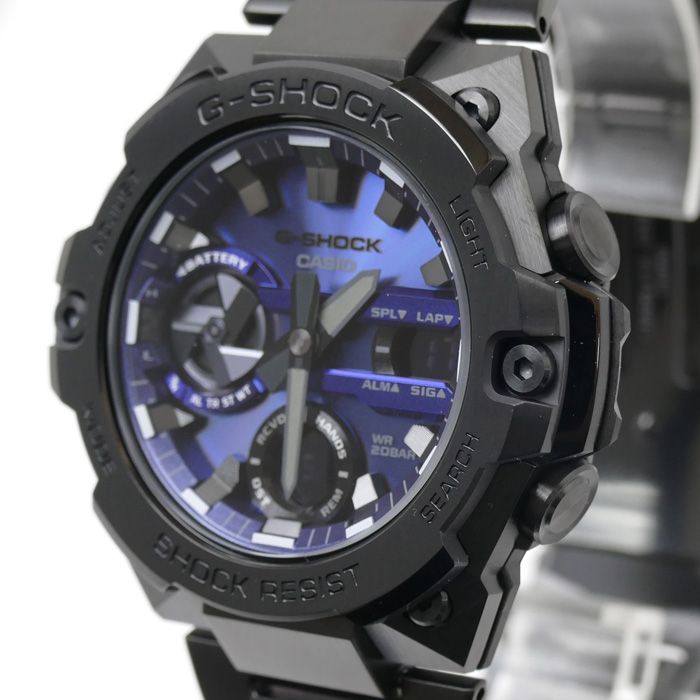 CASIO カシオ G-SHOCK G-STEEL 腕時計 ソーラー GST-B400BD-1A2JF