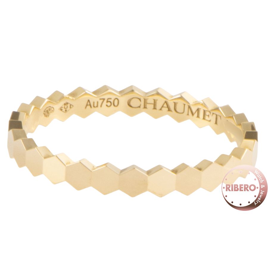 Chaumet ショーメ BEE MY LOVE ビー マイ ラブ コレクション ハニカム リング 081885-055 リング 指輪 15号 ゴールド