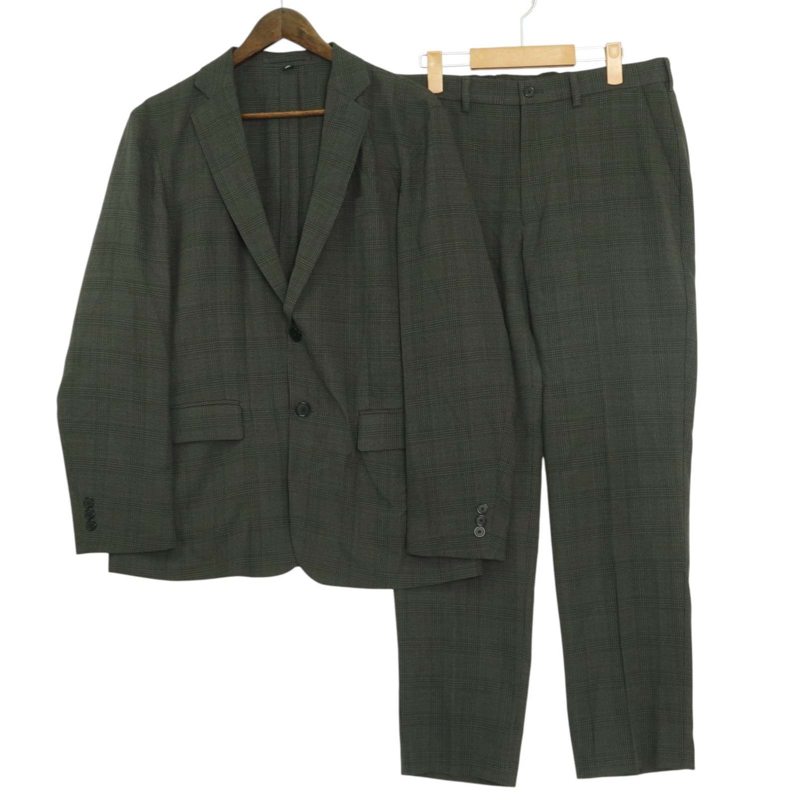 今期 25SS☆ GU ジーユー 春夏 グレンチェック セットアップ