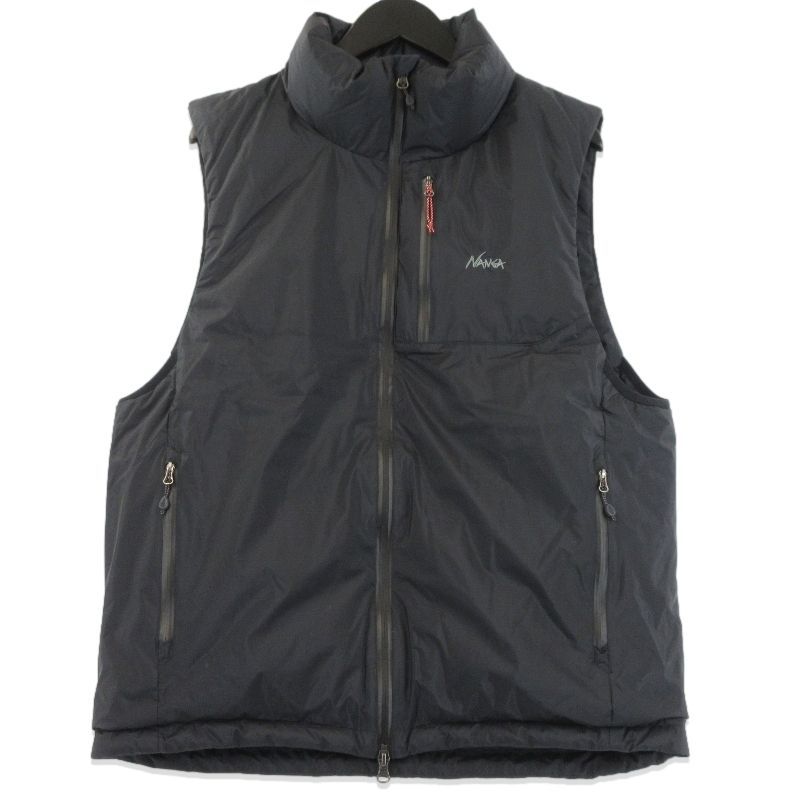 NANGA ナンガ AURORA TEX STAND COLLAR DOWN VEST ND2441-1N010 オーロラダウンベスト オーロラテックス ブラック 黒 M 70017176