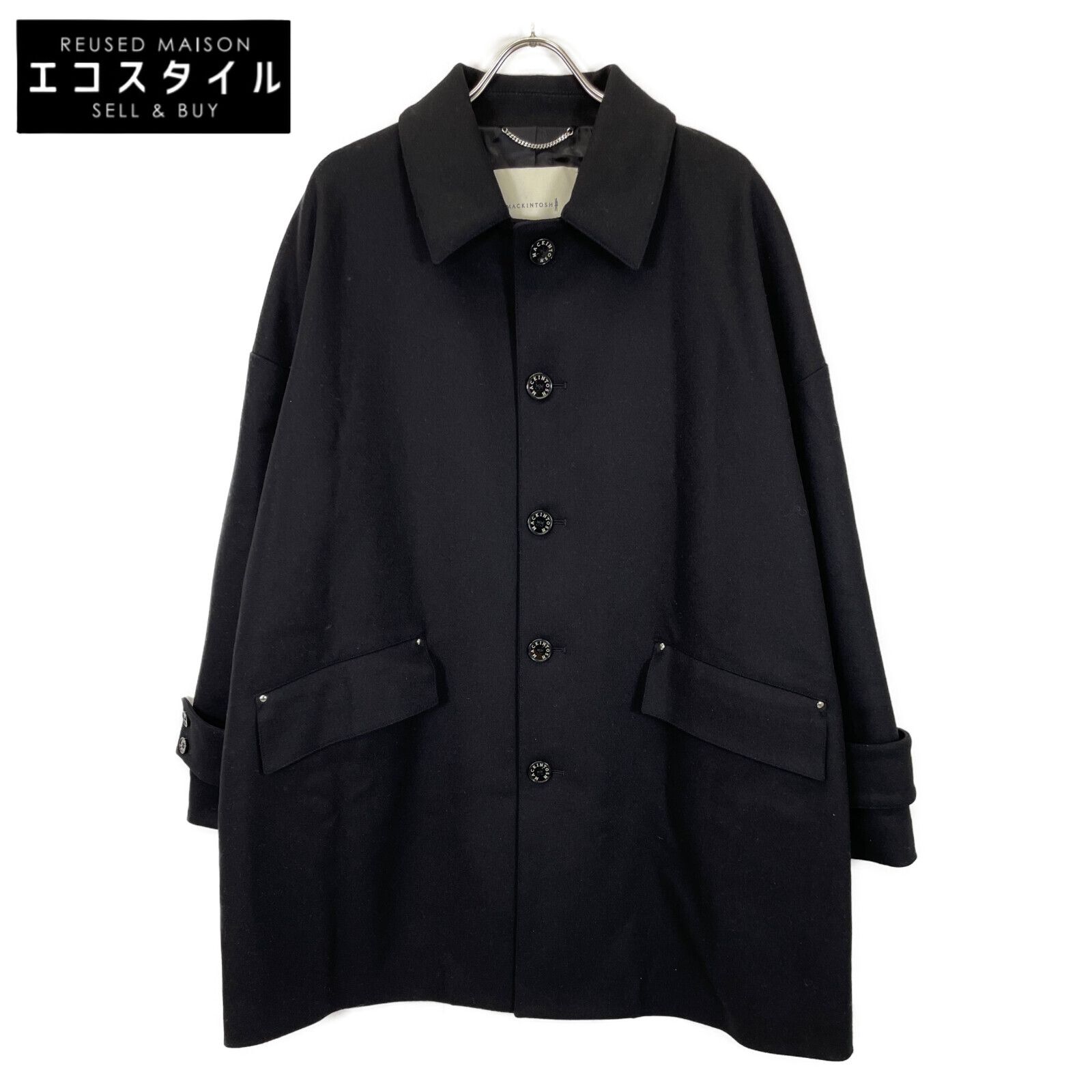 MACKINTOSH マッキントッシュ 24年製 G242MO1169FL2K ﾌﾞﾗｯｸ ｳｰﾙ HUMBIE 
