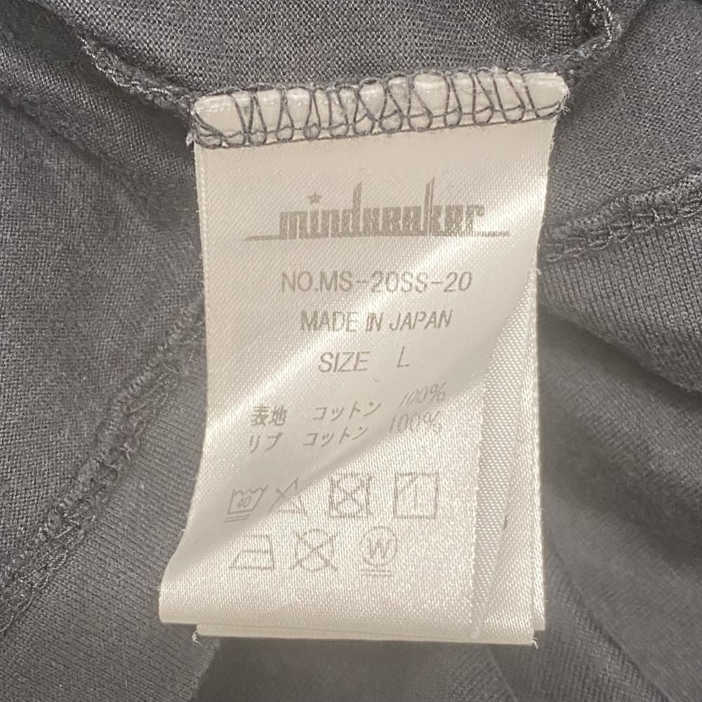 City Graffiti Long Sleeve Tee ブラック サイズL MS-20 SS-20 ロンT 長袖 マインドシーカー 17