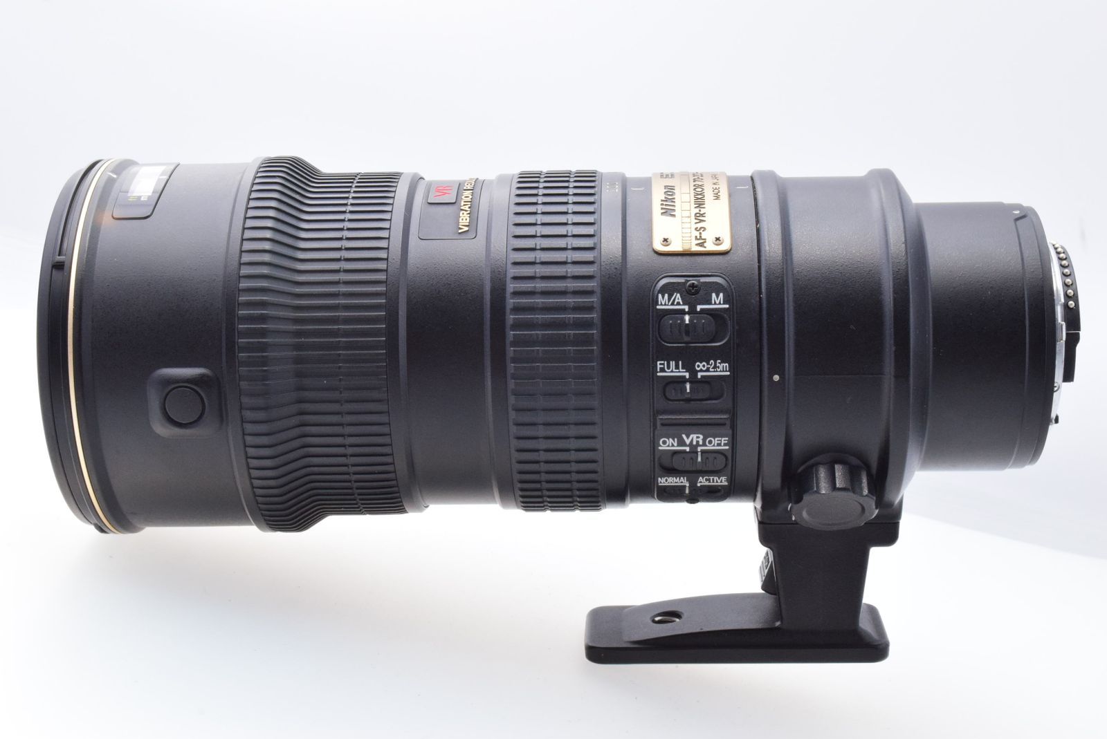 ■ほぼ新品■ Nikon AF-S VR Zoom Nikkor ED 70-200mm F2.8G（IF）BK 014009A